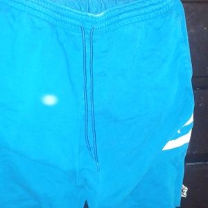 XL Air Jordan Shorts,Blue/Cyan